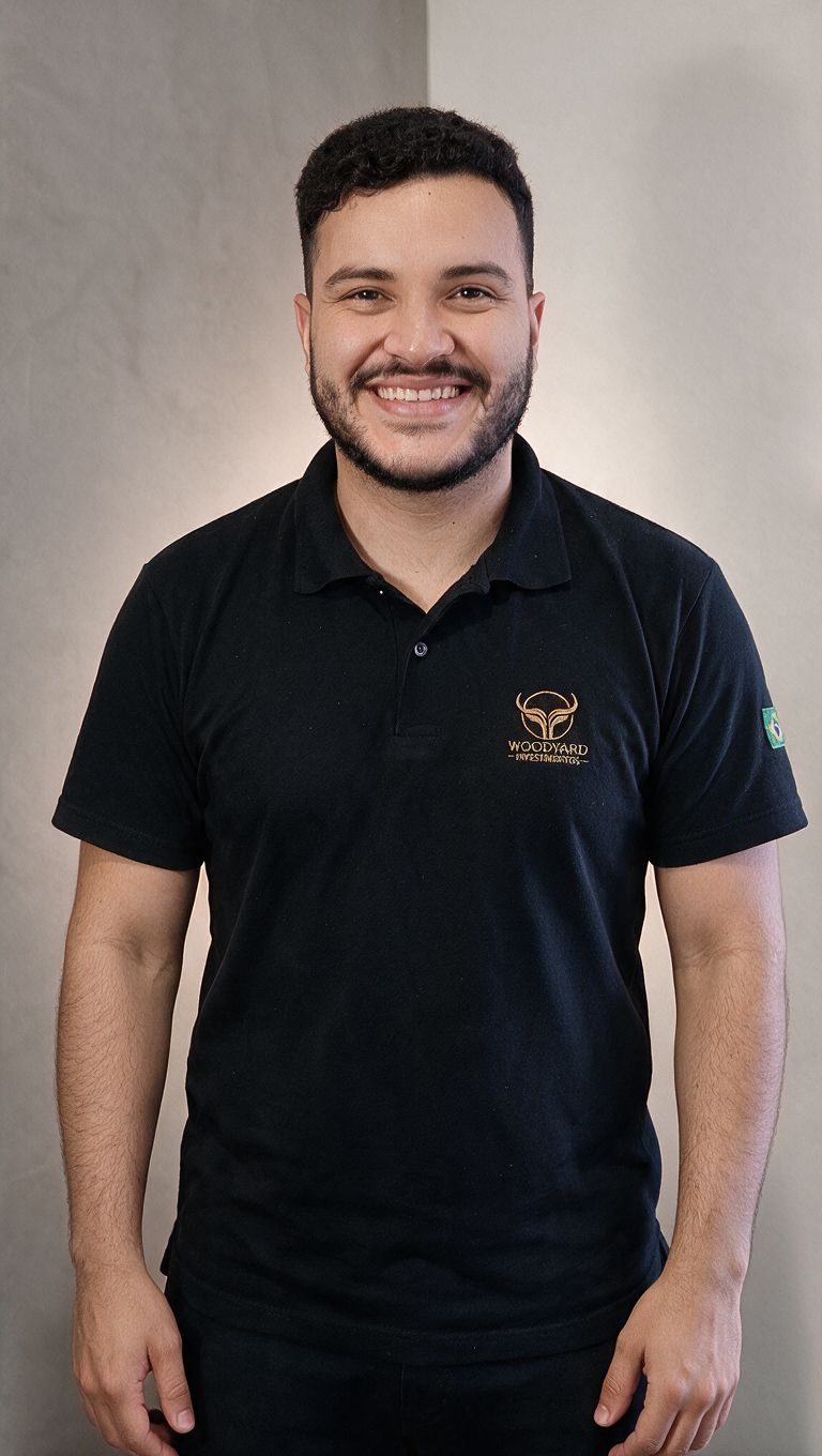 Retrato de Mateus Feres, da equipe Woodyard
